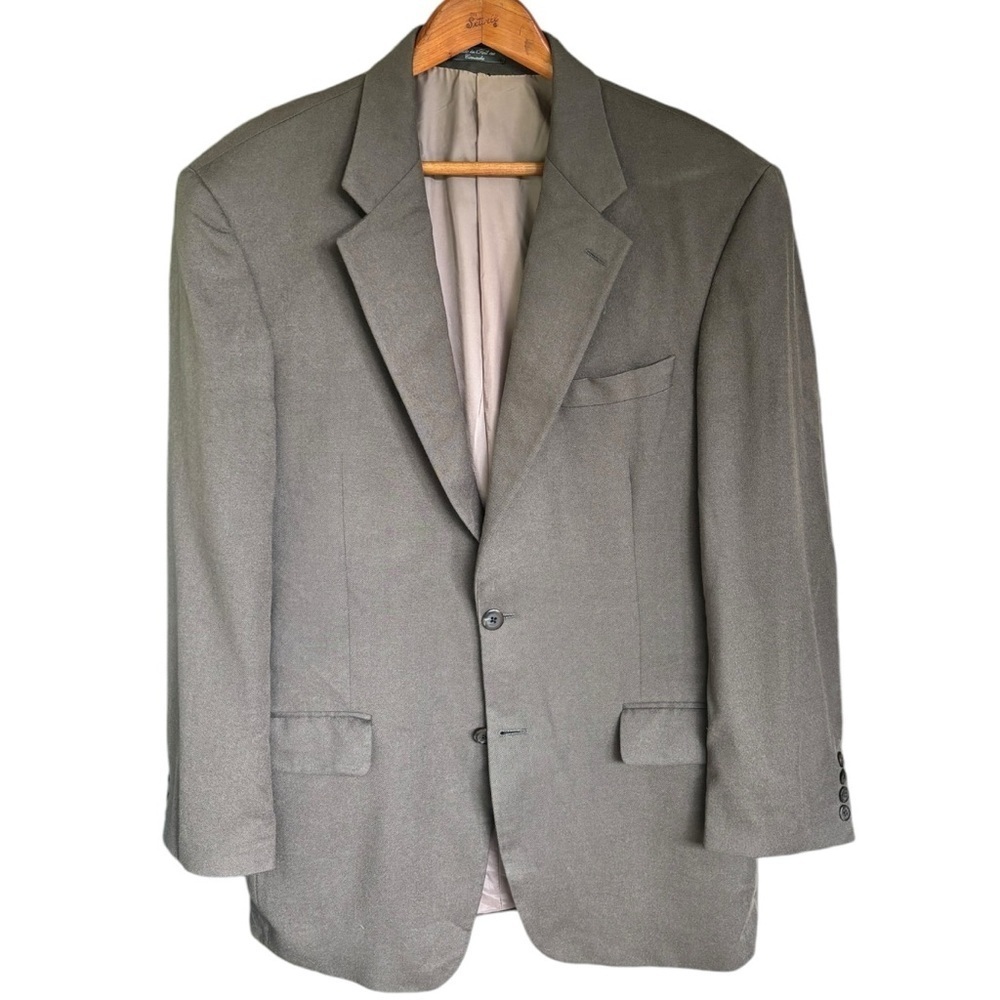 Ing. Loro Piani & C. Italy Dark Gray 100% Cashmere Sport Coat Size 42R